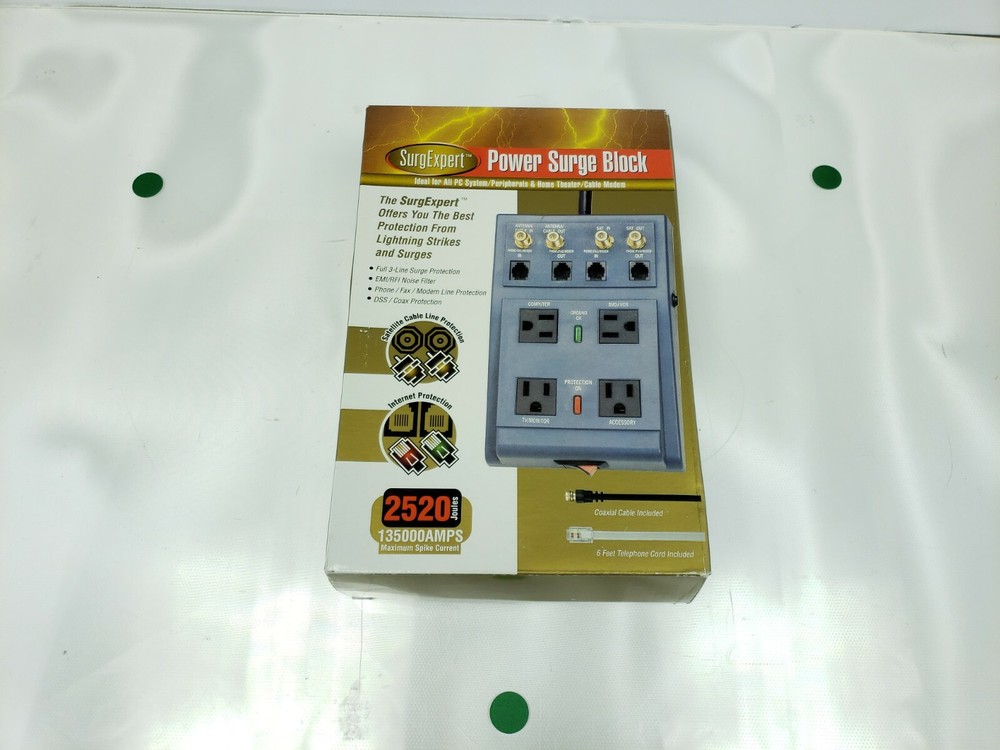 Power Surge Block SURGEXPERT 2520