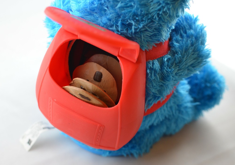 Cookie Monster Count n' Crunch Cookies (5) - Dark Colored Cookies