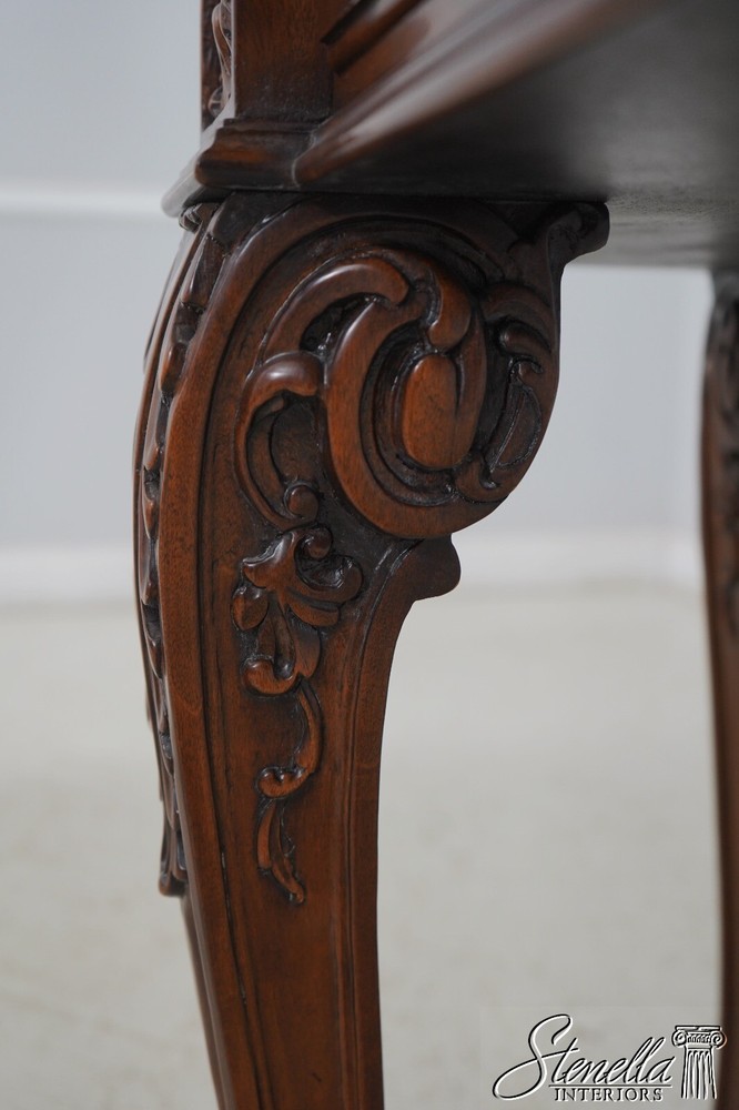 L67384: KARGES Georgian Style Walnut Console Table Sideboard