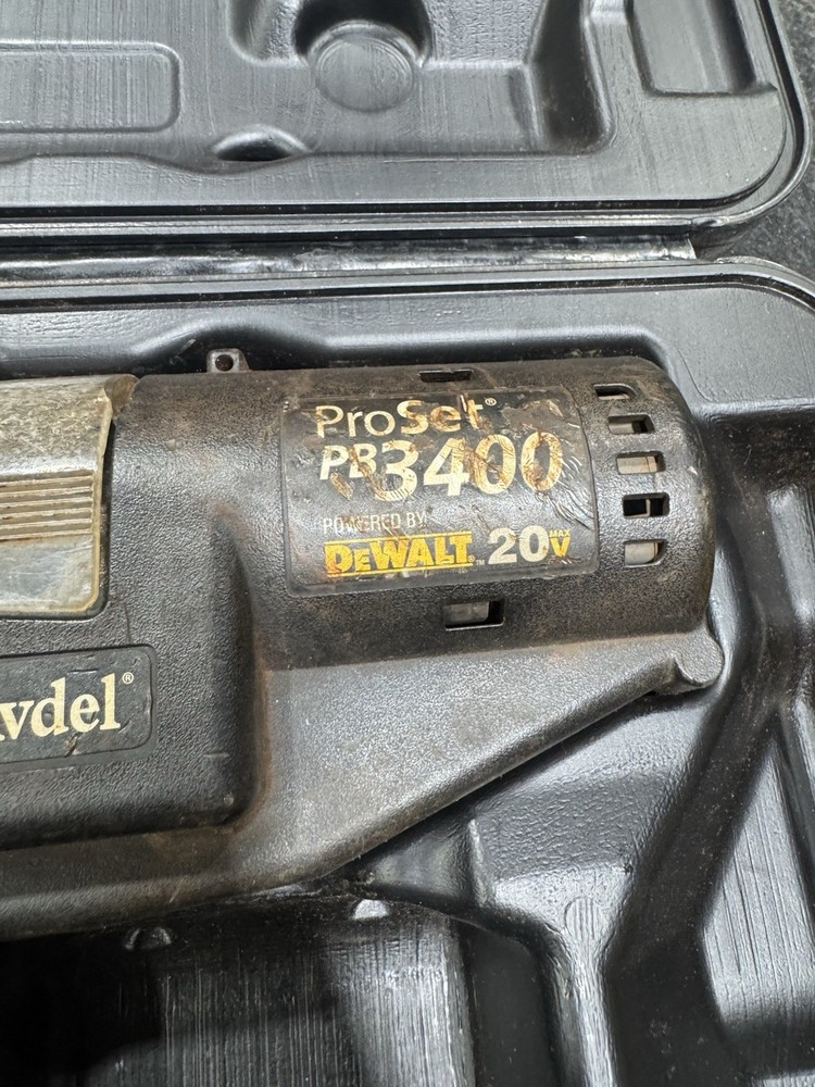 POP Avdel ProSet PB3400-NA Rivet Tool Dewalt Kit Tool & Case ONLY