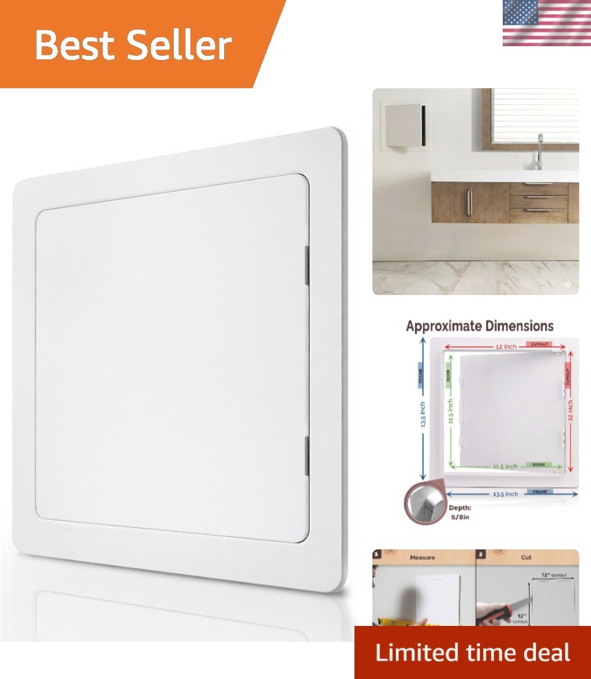 Durable 12x12 Access Panel for Easy Installation & Stylish Wall Concealment