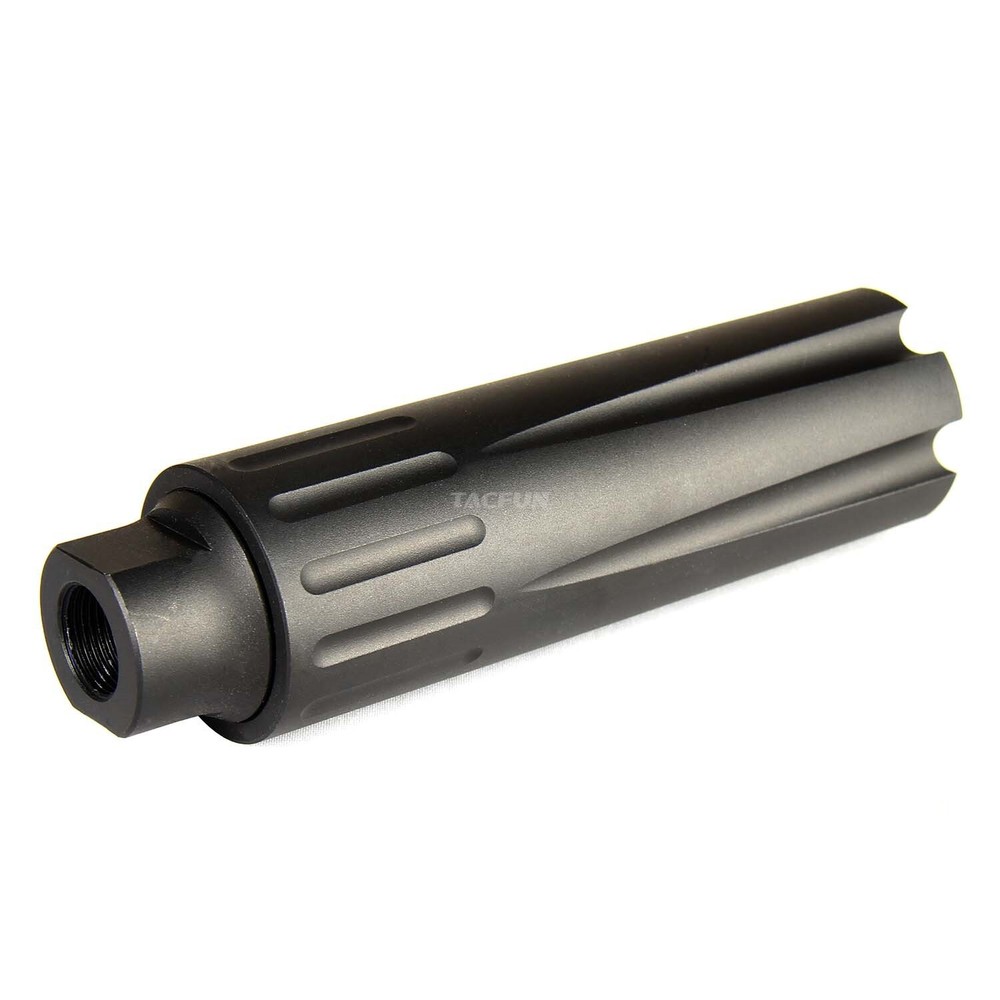 4.5" Extra Long Linear Compensator Muzzle Brake 1/2x36 TPI for 9MM
