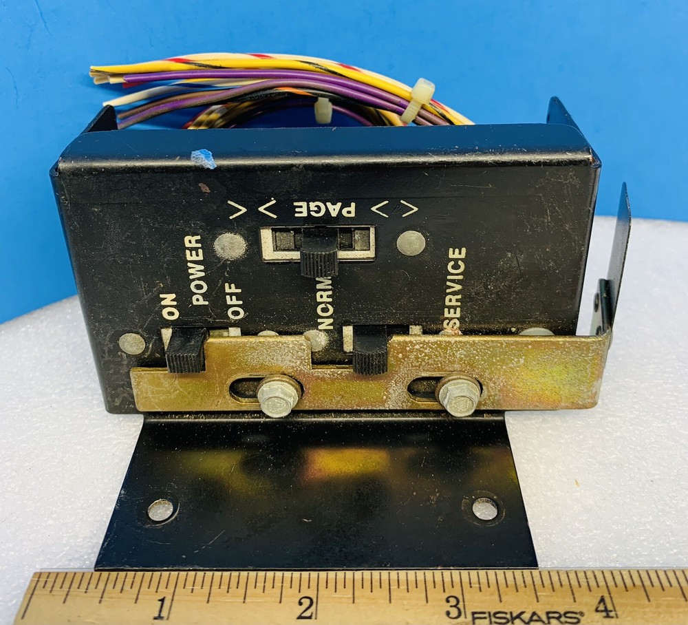 ROWE AMI CD JUKEBOX SERVICE SWITCH ASSEMBLY LEFT SIDE INSIDE CABINET
