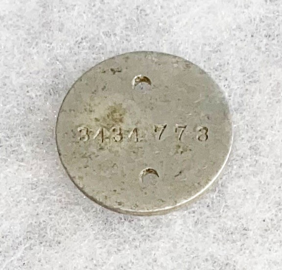 WWI James Powell Single Dog Tag