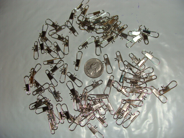 Inter-Lock Snaps - Nickel - Size 4 - 100 per package