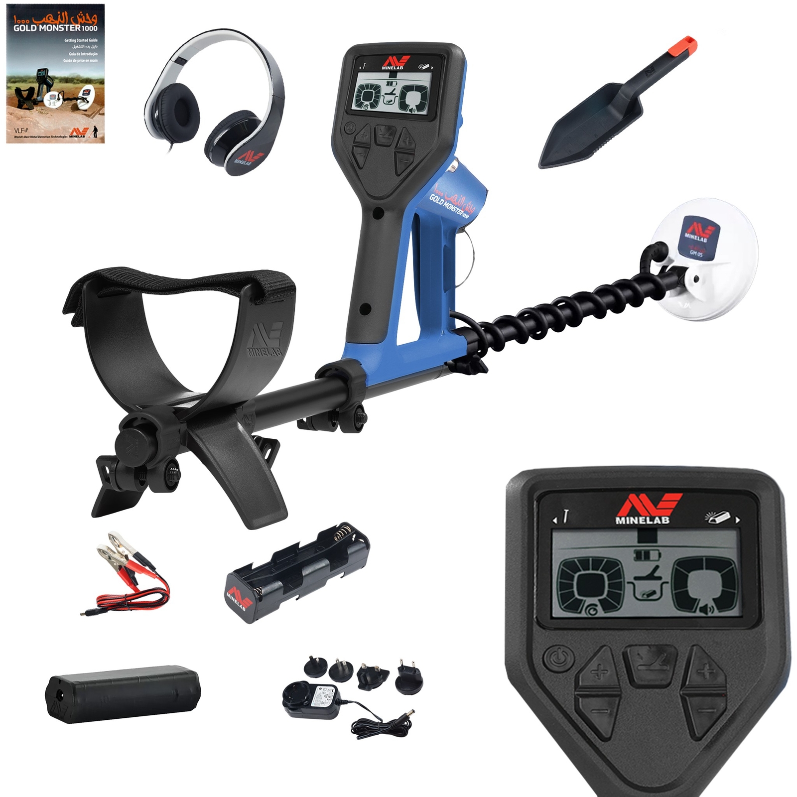 Minelab GOLD MONSTER 1000 Easy-to-Use High Performance Metal Detector