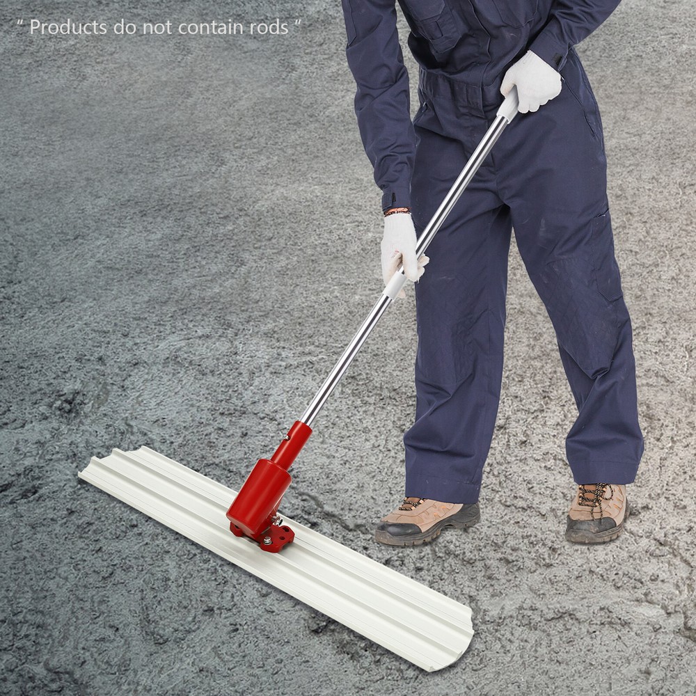 Manual Rectangular Concrete Trowel Round Ends Concrete Finishing Tool Trowel