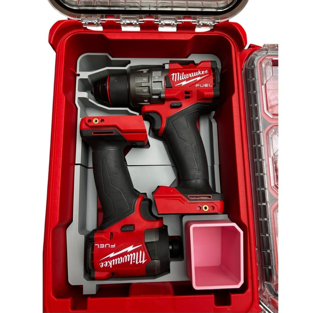 Milwaukee Packout Insert – Gen 4 M18 Drill & Impact Holder