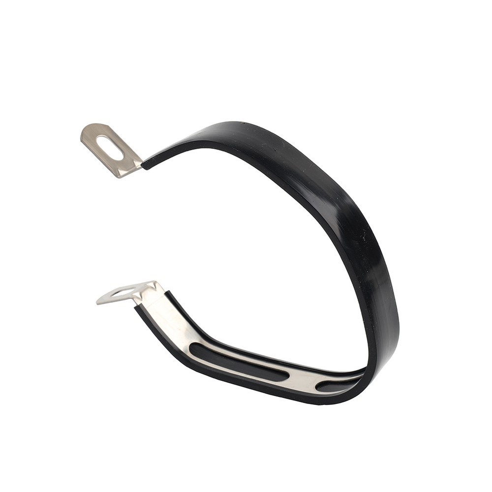 Universal Motorcycle Exhaust Clamp Mount Bracket Fixed Ring Hanger Support