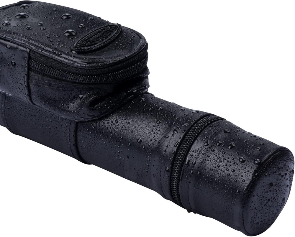 Protective Q-Vault Supreme Pool Cue Case with Spacious Accessory Pocket