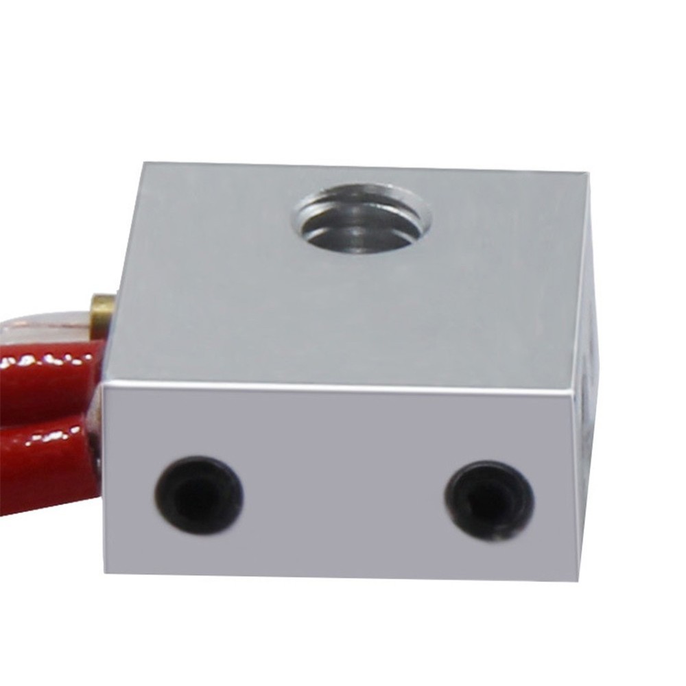 4pcs 3d Printer Heating Block 3d Printer Heater Block (Silver) 3d Printer Parts