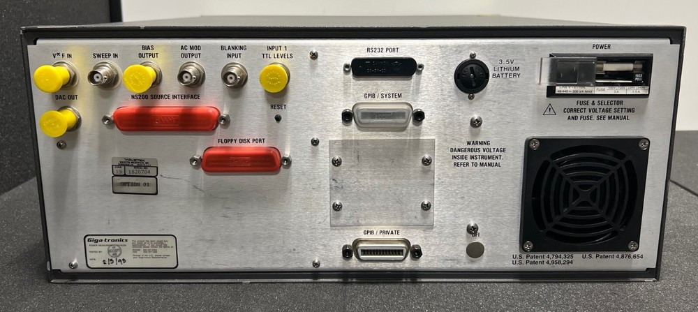 Gigatronic / Wavetek 8003 Precision Scalar Network Analyzer, Calibrated w/ Data!