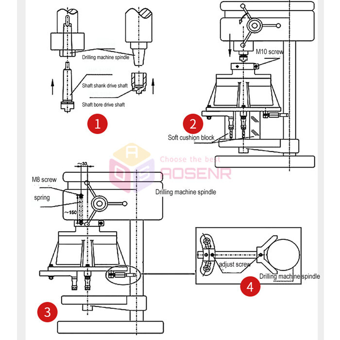 Two-Spindle Boring Machine Multi-spindle Drill Multi-Head Drill Tapping Machine