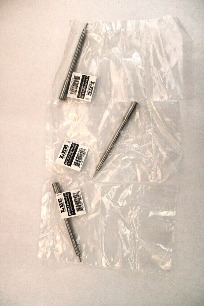 Lee 91892 3 Pack ACP/APP Undersized Flash Hole Decapper Ships Within 1 Bus. Day