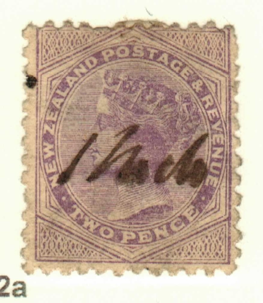 New Zealand #62 used