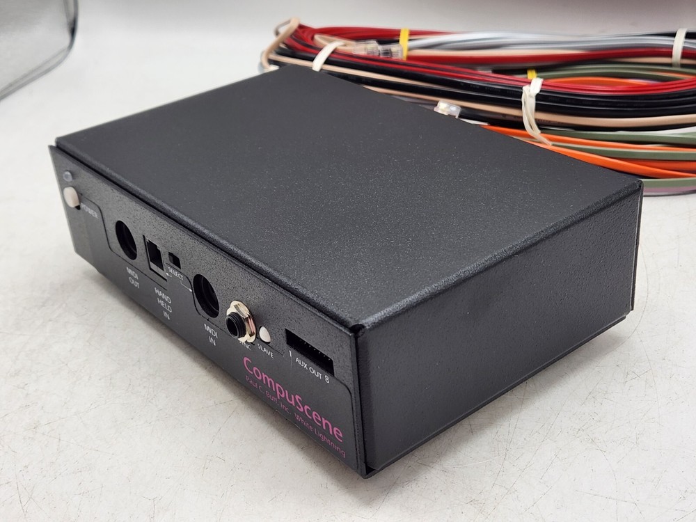 Paul C. Buff Ultra CompuScene System Base & Modular Cables *Tested No AC Cord*