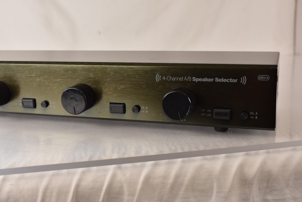 Monoprice Dual Source 4-Channel A/B Speaker Selector w/ Volume Control