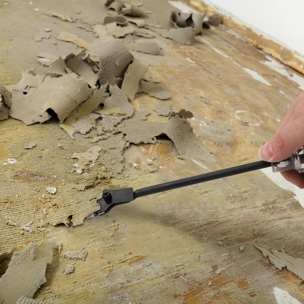 Bates- Long Reach Extension Scraper, 11-Inch, Razor Scraper with Extra 3 Double