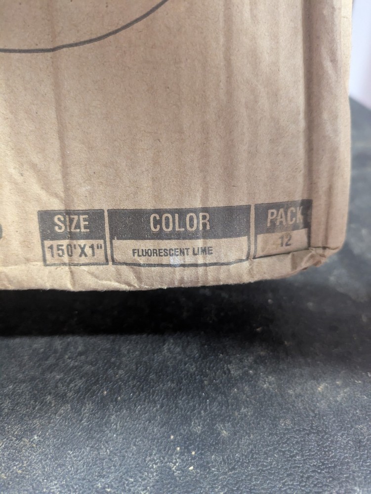 Green Flagging Tape 1"X150, 24 Ea
