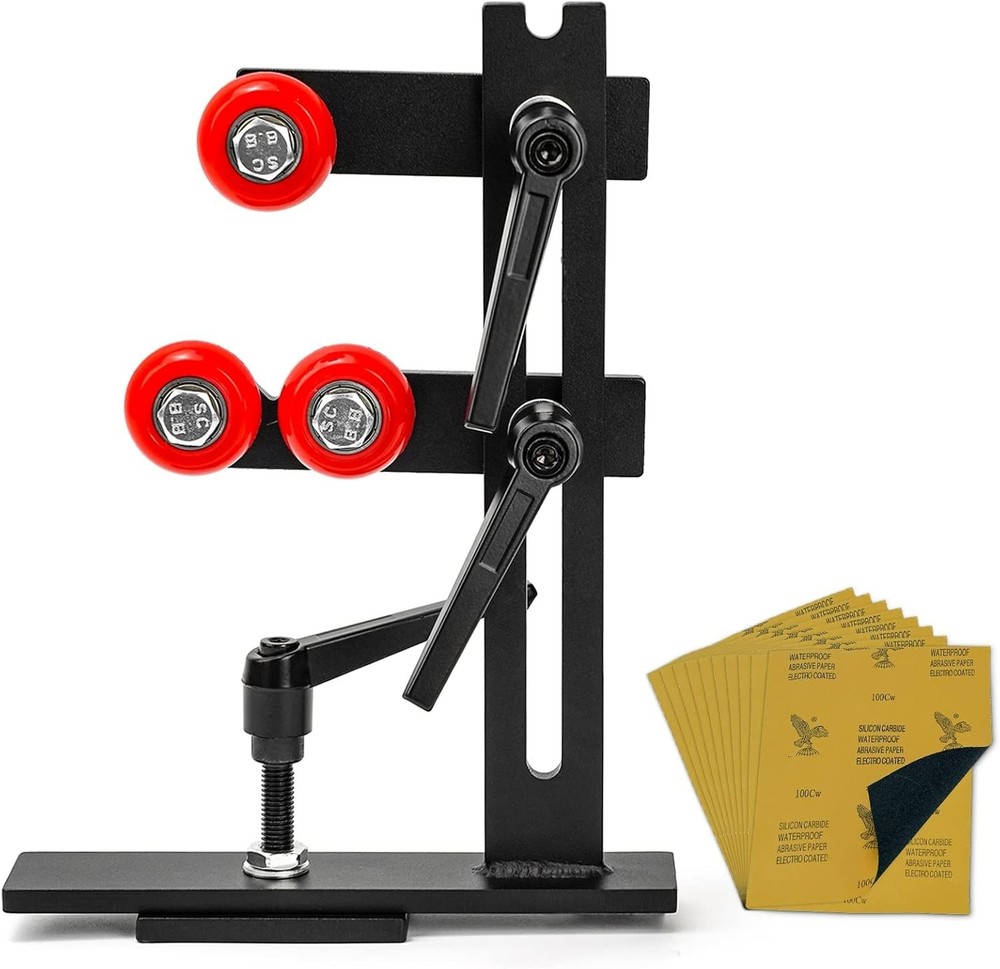Sturdy Wood Lathe Accessory with Adjustable Wheels