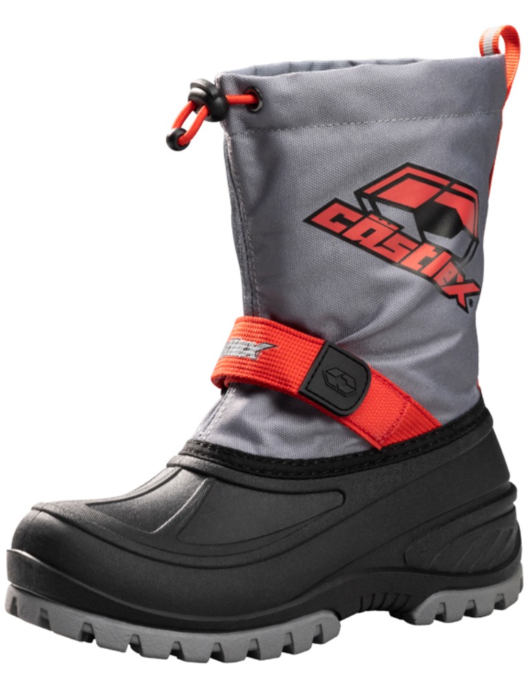 Castle X Element Child Snow Boots Red/Gray