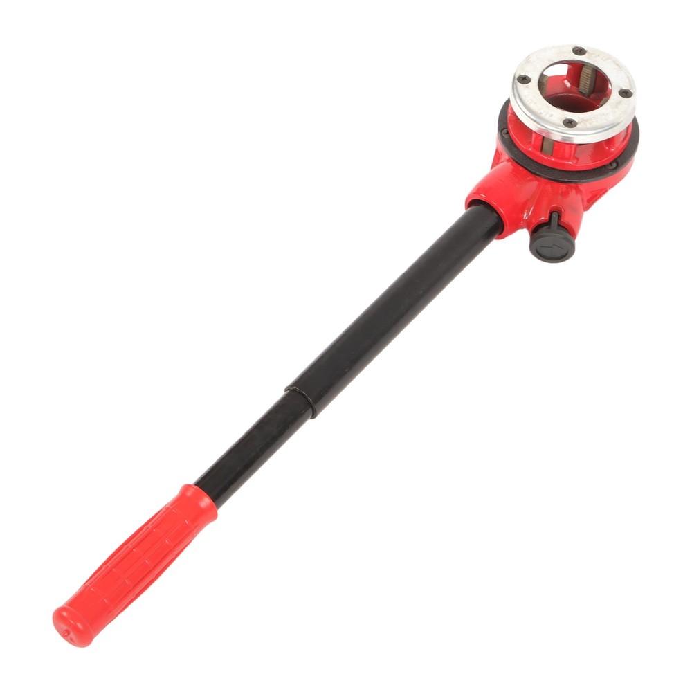 NPT Adjustable Ratchet Pipe Threader Ratchet Pipe Cutter Thread Tool With 5 Dies