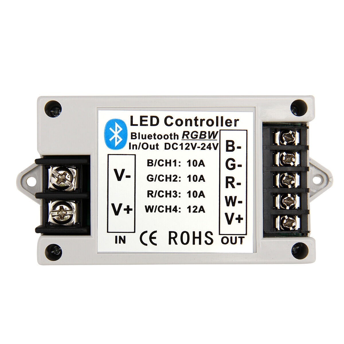 RGB/RGBW Bluetooth Controller APP Control for 5050 3528 RGB LED Strip Lights
