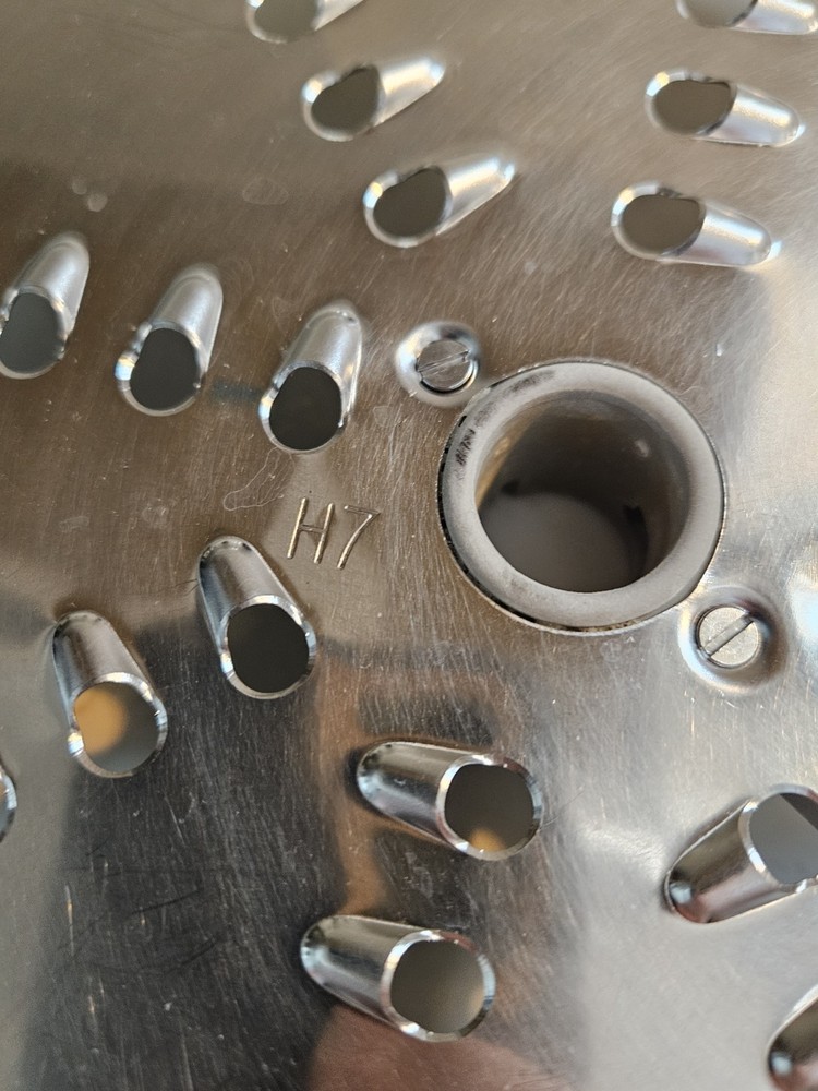 Food Processor Replacement Blade & Disc Support Plate H7 Preowned