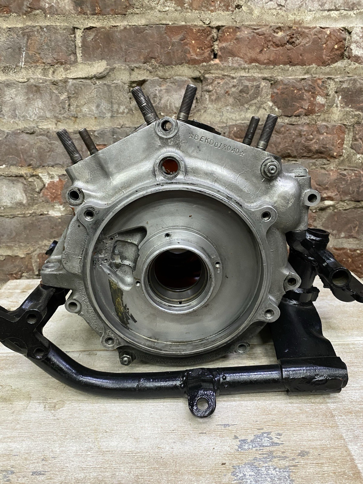 1983 Harley Davidson FXWG 1340cc Engine Cases Good Condition Matching Bellies