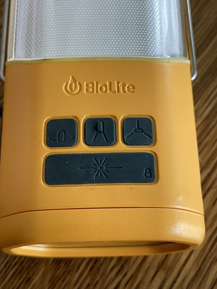 Biolite Rechargeable Light Flashlight Torch Camping Hiking Backpacking Off-grid