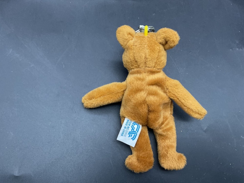 Plush Brown Bear Keychain