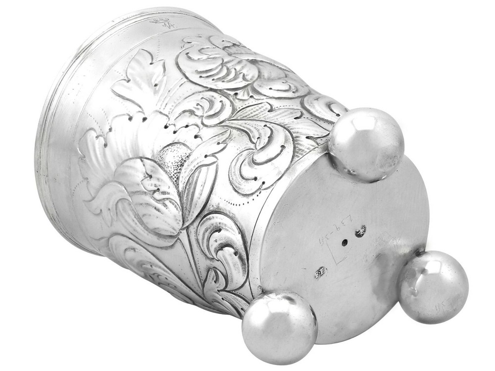 Antique German Silver Beaker