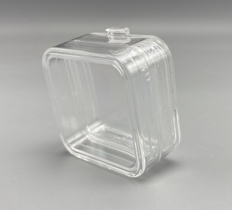 Dental Crown Box with Membrane Showcase Denture Storage Boxes Hinged Display Box