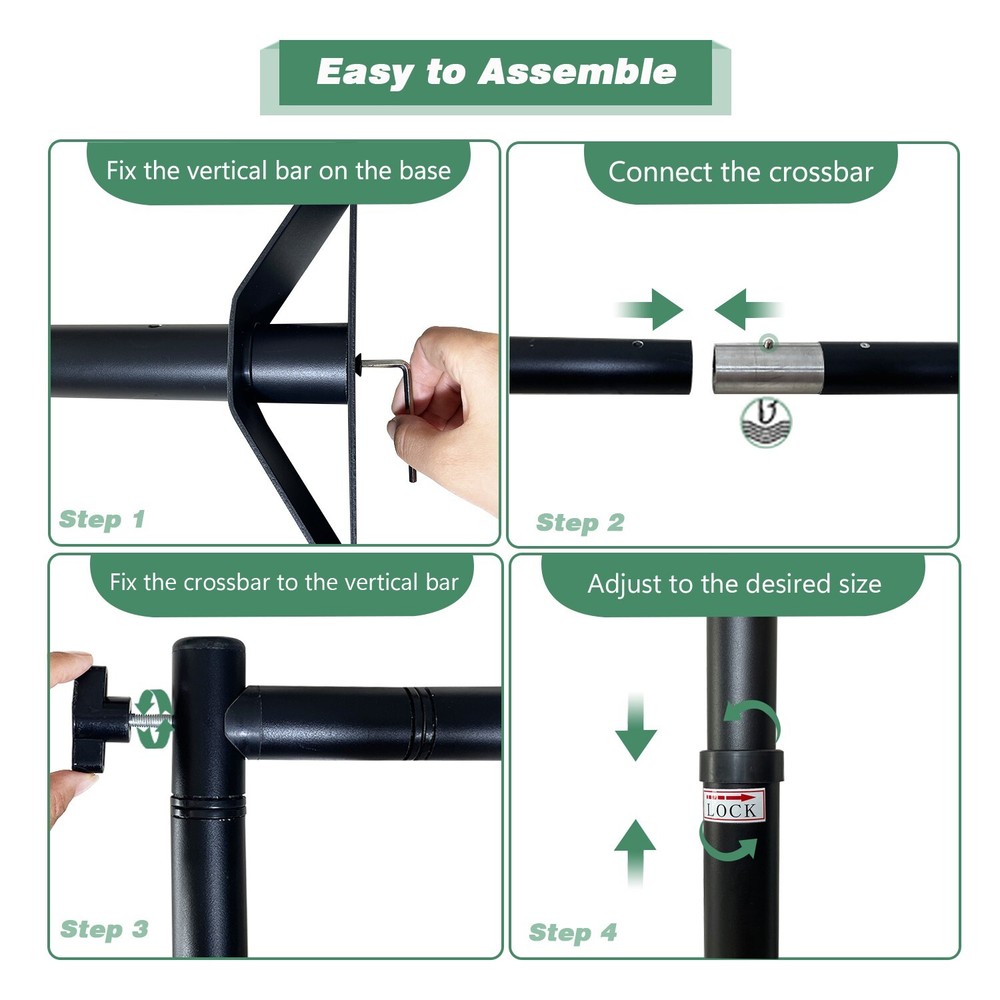12x10ft ，Telescopic Banner Stand Step and Repeat Backdrop Frame（Stand ONLY）
