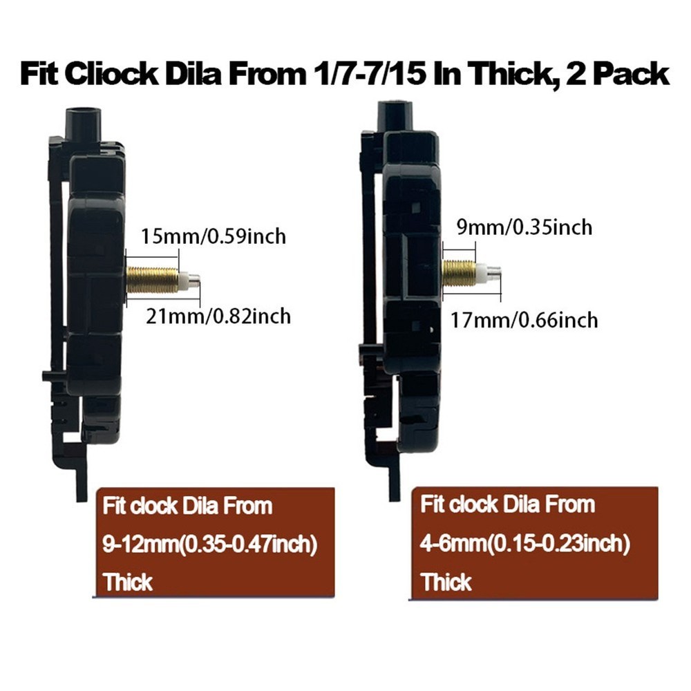 Innovative Design Pendulum Clock Mechanism with Elegant Hand Selection