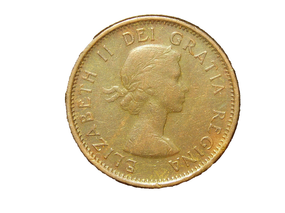 CANADA 1958 ONE CENT COIN #3