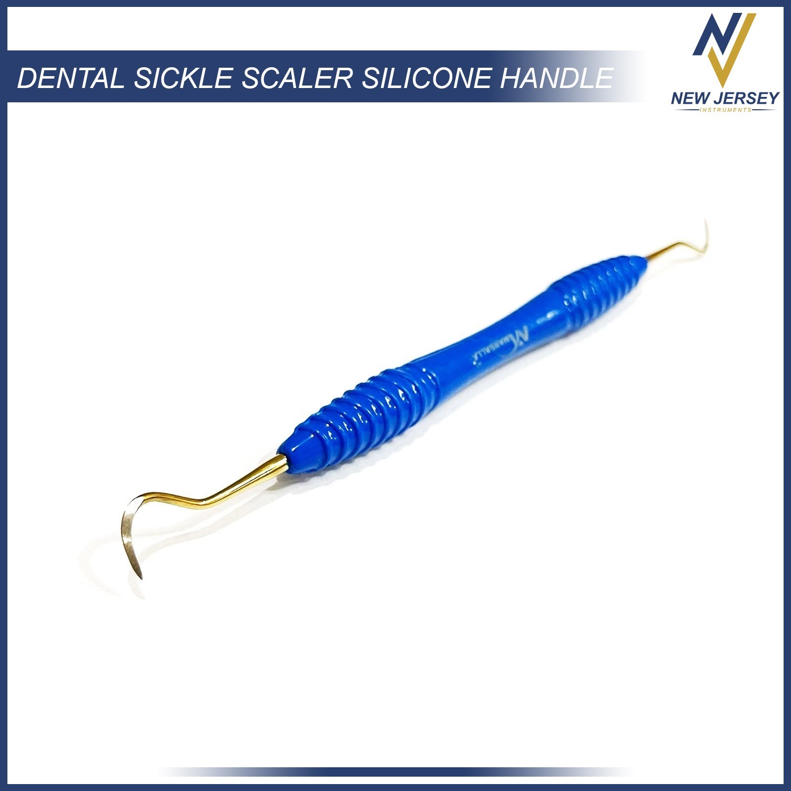 Sickle Scaler Silicone Dental Hand Instruments Pro Periodontal Hygiene Pick Tool