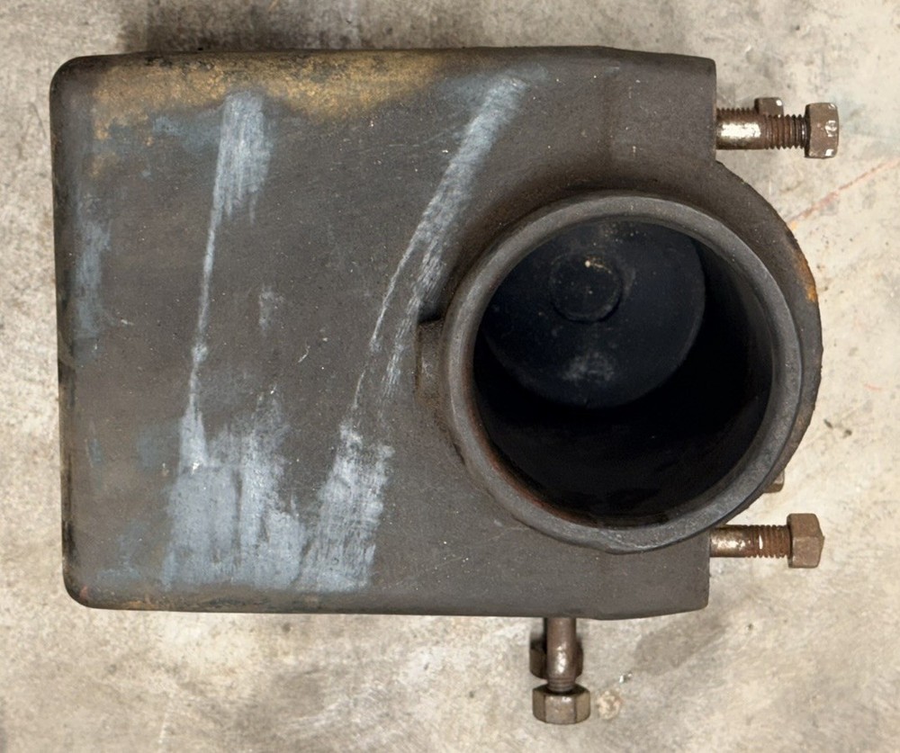 Cylinder 2HP Headless WITTE Hit Miss Engine Brass Tag 4" Bore