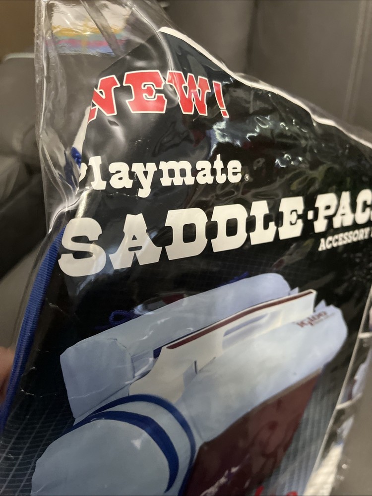 VINTAGE Igloo Playmate Saddle Pack Accessory Bag By Igloo Not Used Extra Storage