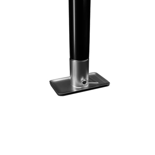 Top-Wind A-Frame Trailer Jack with Rectangular Footpad | 5000 lb TW w/ Footpad