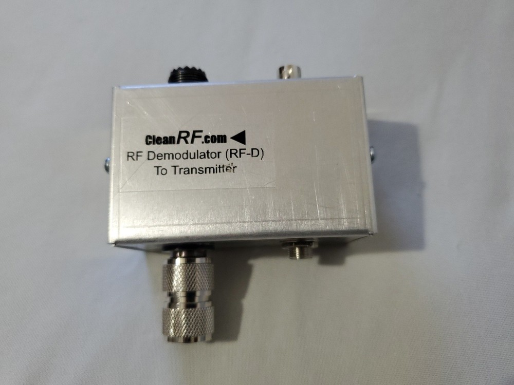 Clean RF Demodulator Model RF-D - HAM RADIO