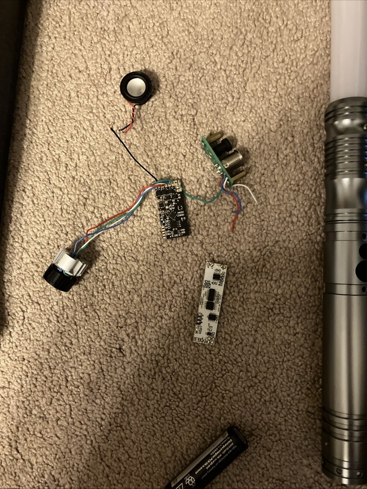 Rgb Dueling Lightsaber Broken Electronics