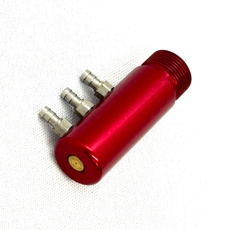 WGP Autococker STO 3-Way Assembly - Red Gloss