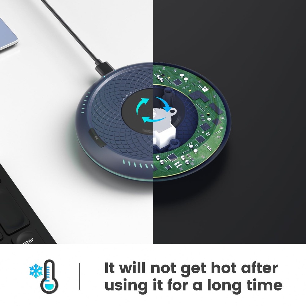 Cloudeck Mouse Mover Undetectable Jiggler with ON/Off Switch,Turn Blue