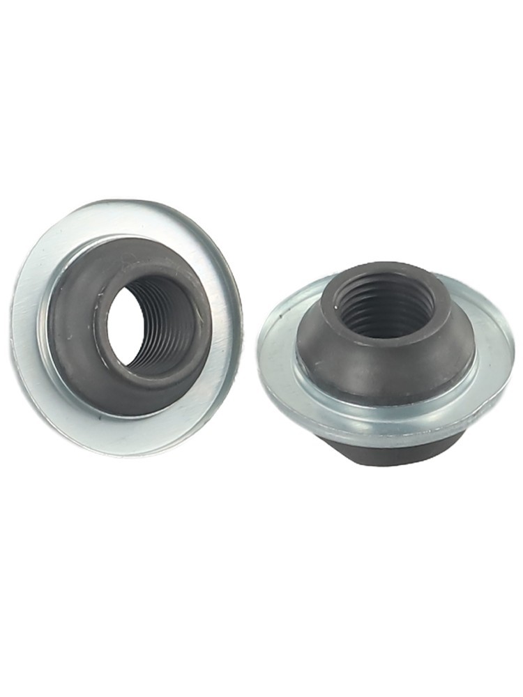 Bicycle Cone Nuts for Solid Rear Axles 3/8 x 26 tpi Thread Steel Construction