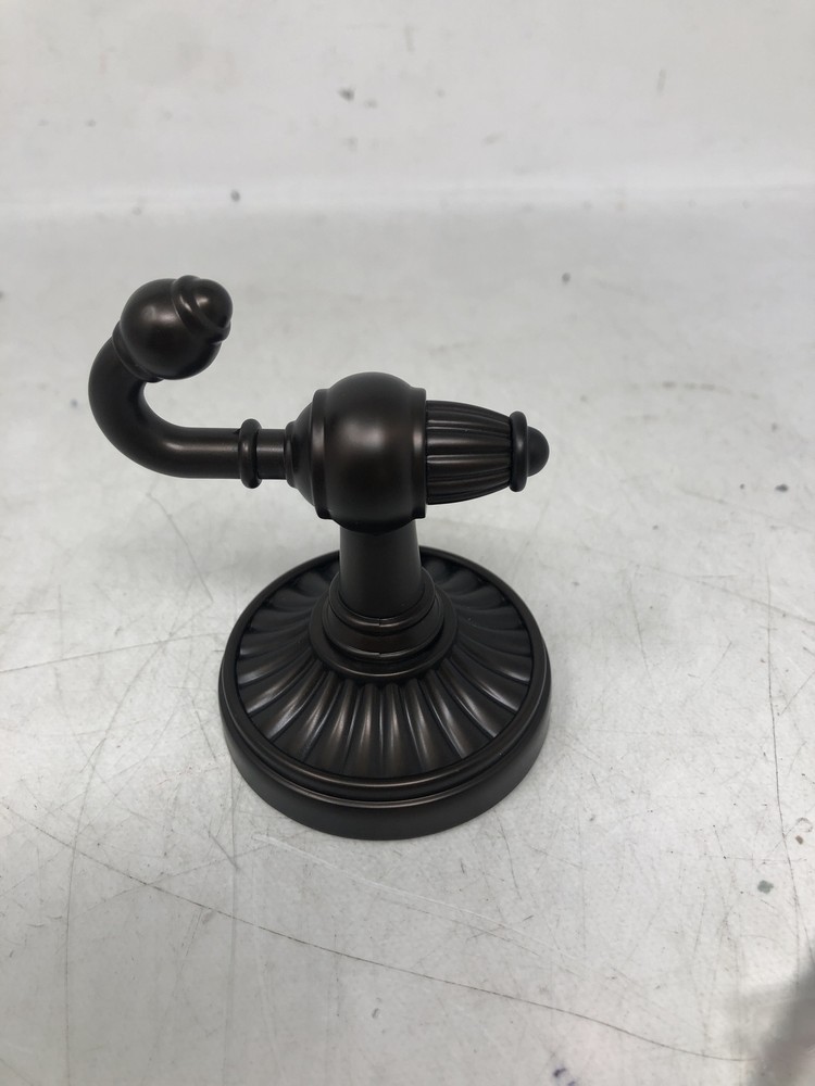 Top Knobs TUSC2-ORB Tuscany Bath Double Hook  Rubbed Bronze