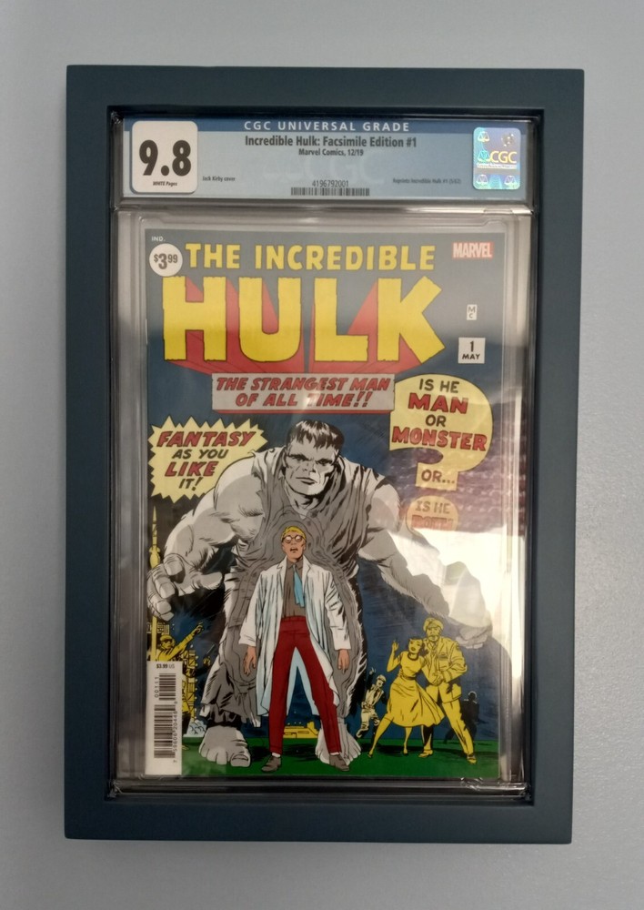 CGC GRADED WALL MOUNT COMIC BOOK FRAMES (SOLID WOOD)