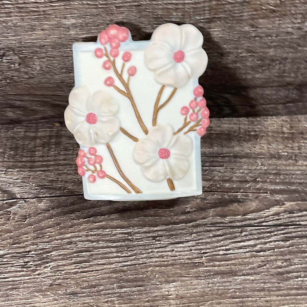 Ceramic Floral Night Light Cover Only