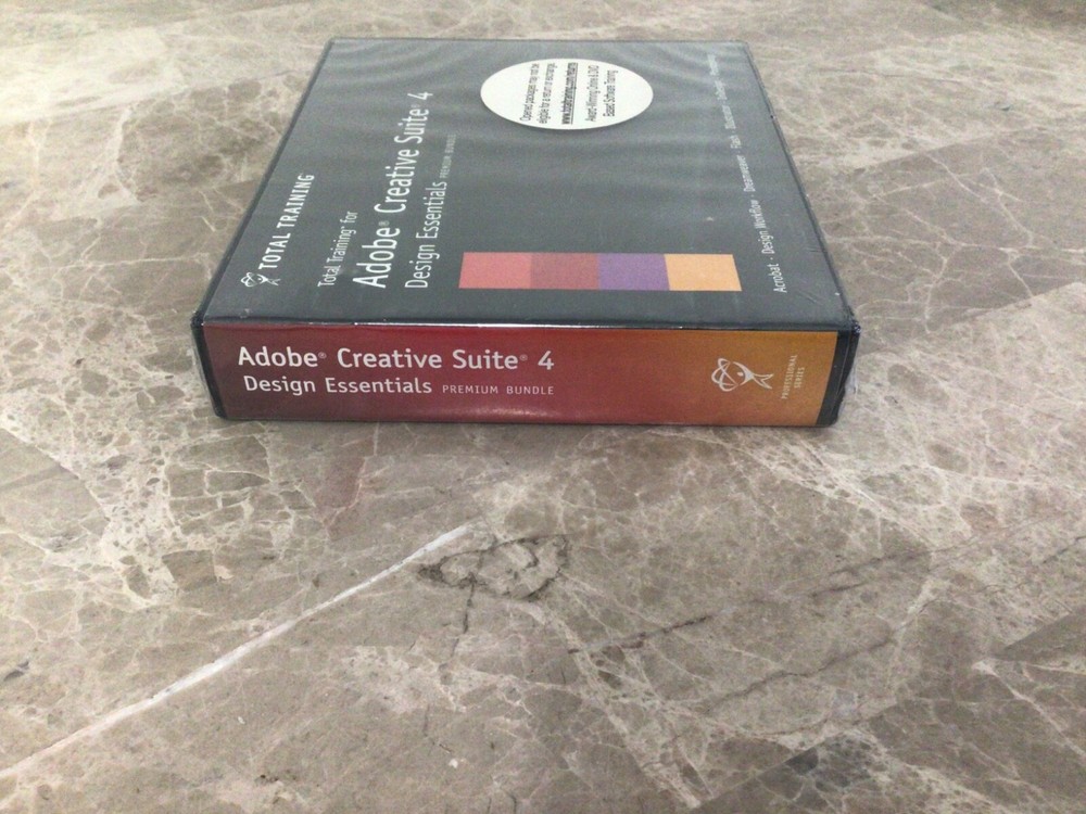 Total Training For Adobe Creative Suite 4 Production Premium DVD Bundle SEALED