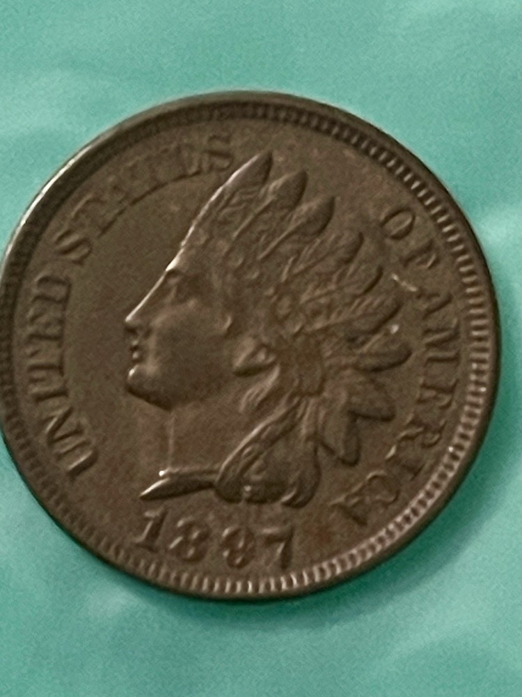 1897 Indian Head Cent 1c High Grade 🔥 VF 🔥